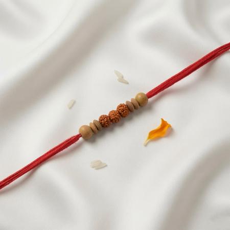 Divine Rudraksha Dori Rakhi
