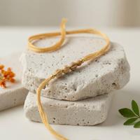 Rustic Tradition Wooden Bead Rakhi