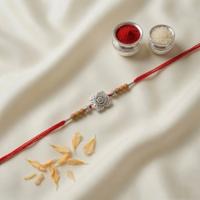 Royal Engraved Charm Rakhi
