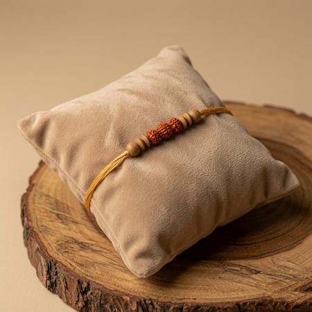 Harmony Rudraksha Dori Rakhi