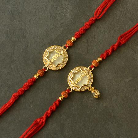 Gujarati Bhai Bhabhi Couple Pair Rakhi