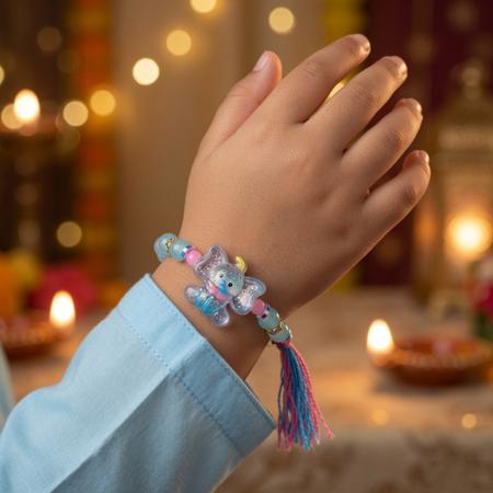 Sparkling Elephant Kids Rakhi