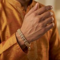 AD Rectangular Chain Bracelet