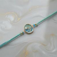Serene Blue Pearl Rakhi