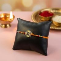 Om Crystal Bead Rakhi