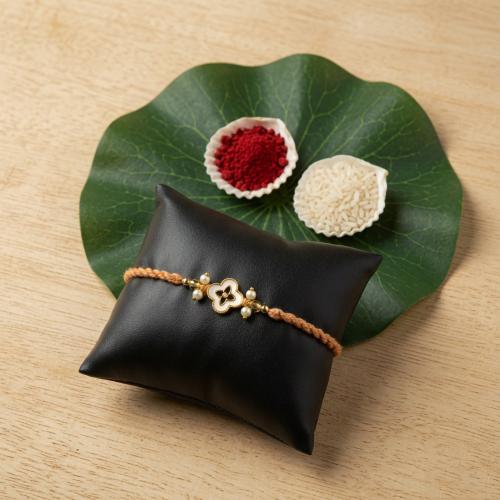 Mother of Pearl Blossom Rakhi