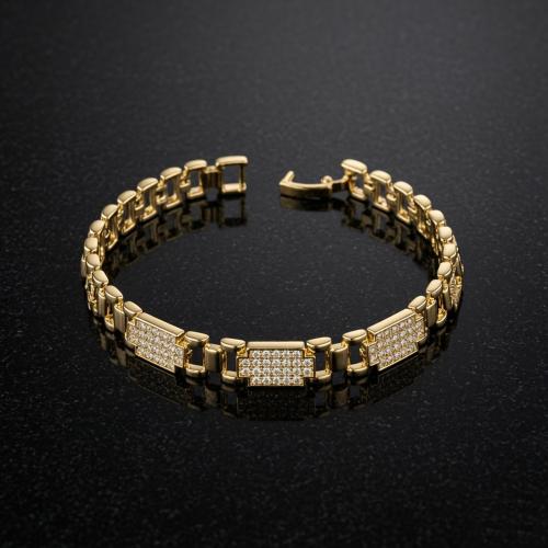 Golden Trio Link Bracelet