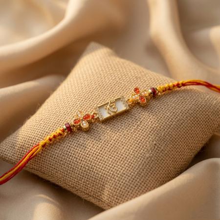 Divine Ik Onkar Floral Rakhi