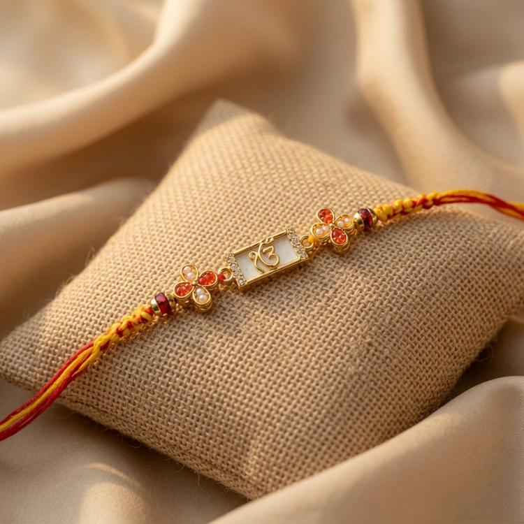 Divine Ik Onkar Floral Rakhi