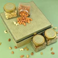 Premium Green Dryfruit Box