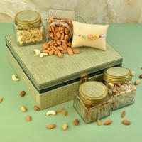 Gorgeous Green Dry Fruit Hamper