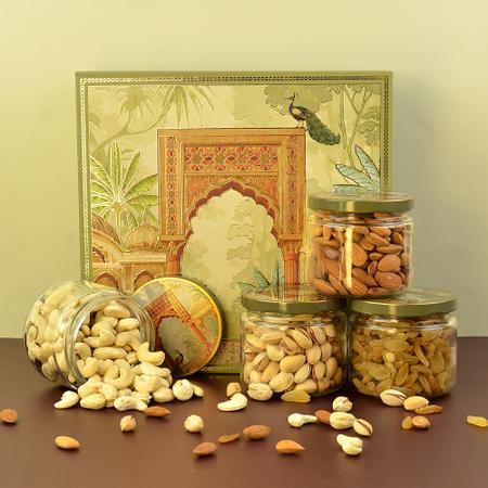 Regal Green Dry Fruit Hamper