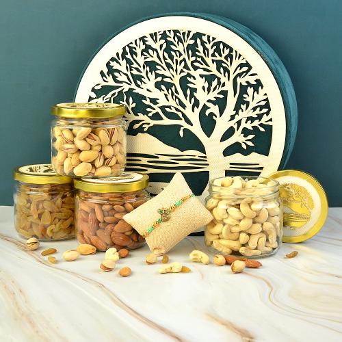 Rakhi Tree of Life Dry Fruit Hamper