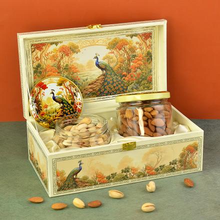 Yellow Royal Dry Fruit Hamper