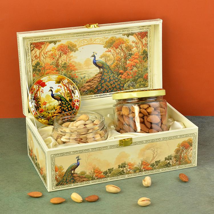 Yellow Royal Dry Fruit Hamper