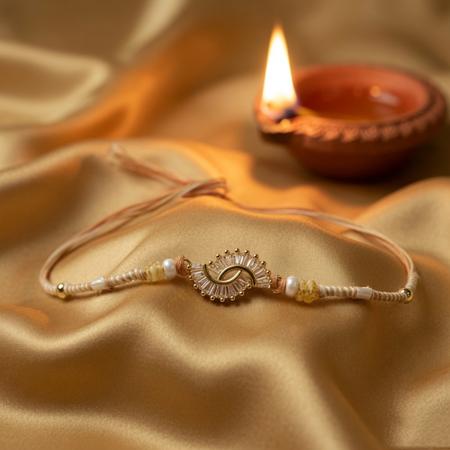 Crystal Aura Designer Rakhi