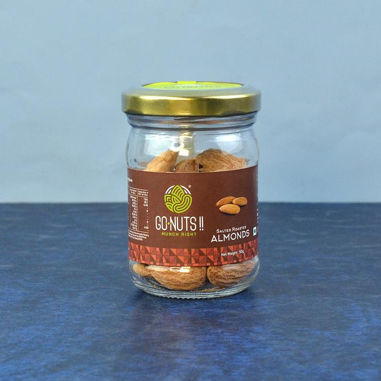 Go Nuts Salted Roasted Almond 50g