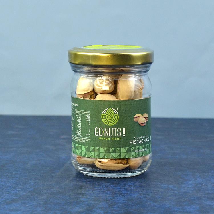 Go Nuts Salted Roasted Pistachio 50g