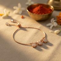 Triple Spark Charm Bracelet