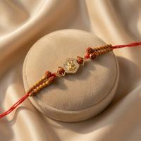 Crystal Halo Ganesha Rakhi
