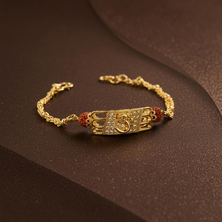 Opulent Om Bracelet Rakhi