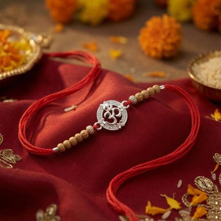 Om in Harmony Rakhi