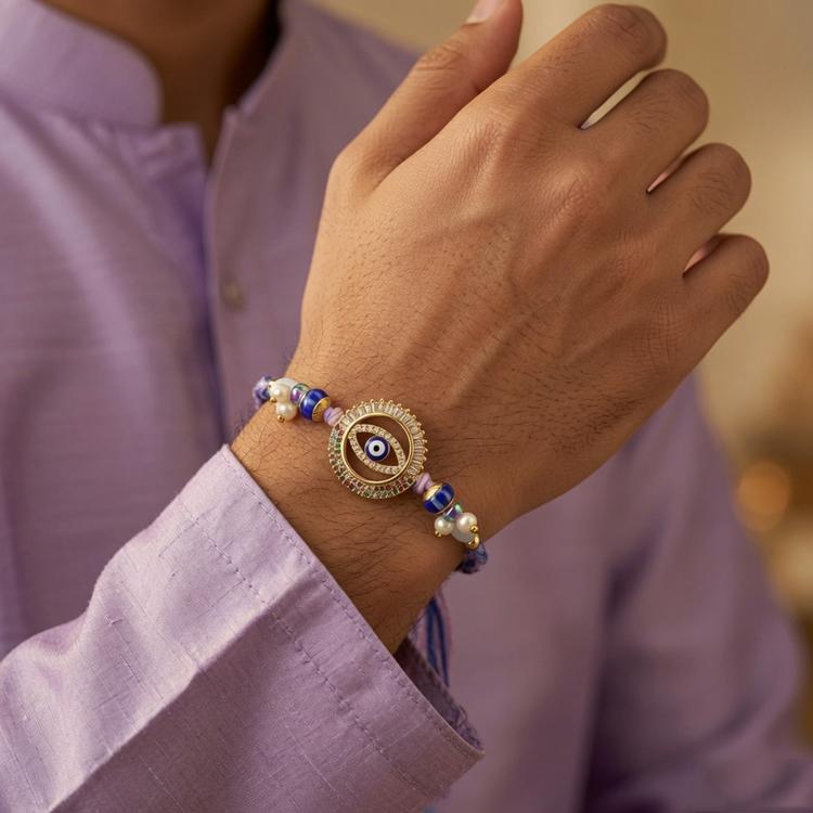 Royal Evil Eye AD Rakhi