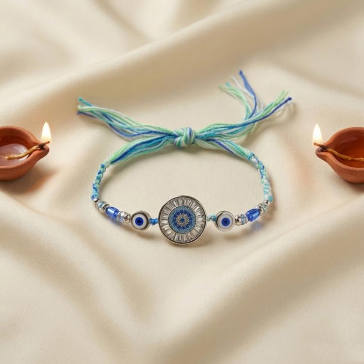 Evil Eye AD Ring Rakhi
