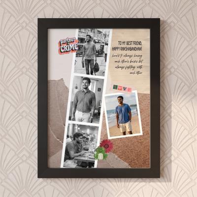 Happy Raksha Bandhan Photo Frame