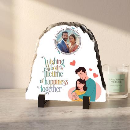 Personalized Couple Photorock