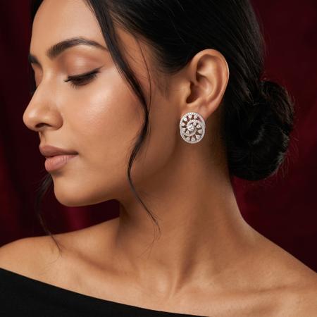 Spiral Stud Earrings