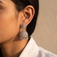 Sparkling Studded Jhumka Earrings
