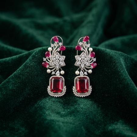 Imperial Floral Drop Earrings