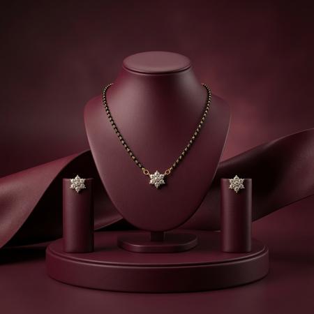 Floral Radiant Mangalsutra Set