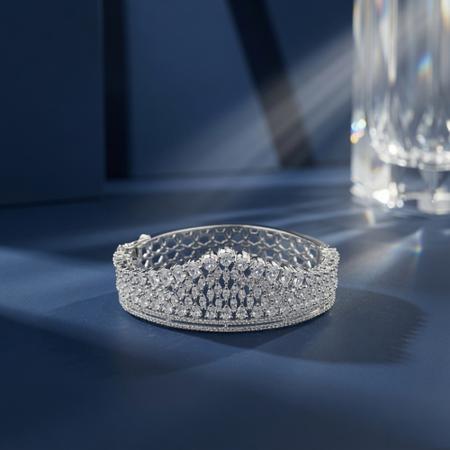 Regal Statement Cuff Bracelet
