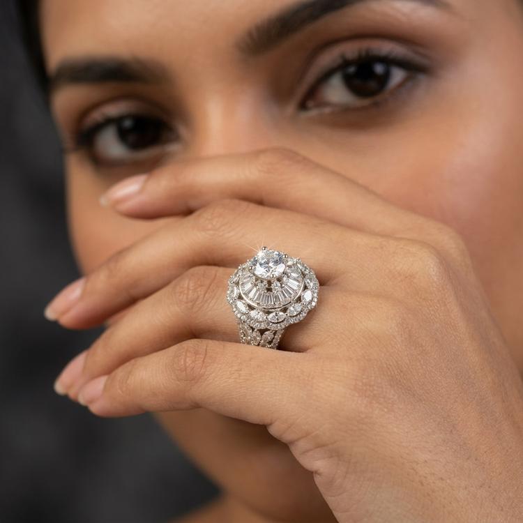 Vintage Solitaire Ring