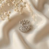 Imperial Studded Statement Ring