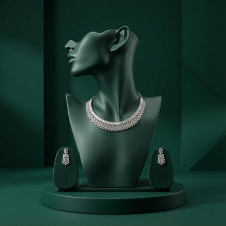 Regal Necklace & Earring Set