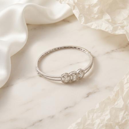 Triple Circle Studded Bracelet