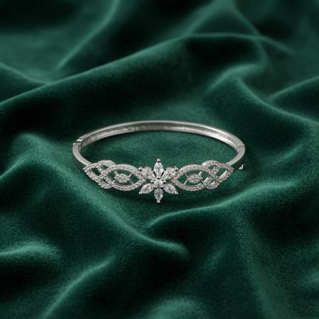 Floral Filigree Bracelet
