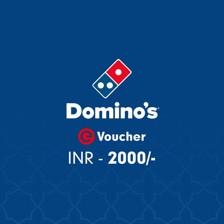 Dominos E-Voucher Rs. 2000