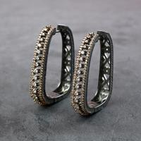 Geometric Hoop Earrings