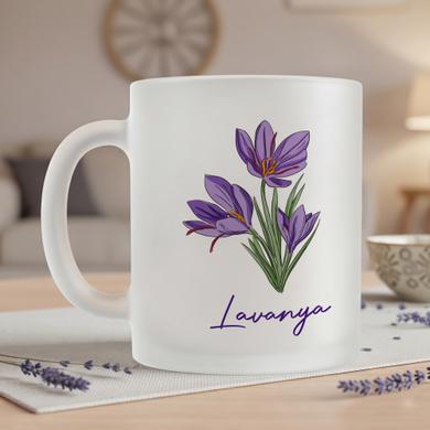 Personalized Floral Designer Mug