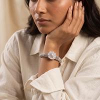 Floral Square Kada Bracelet