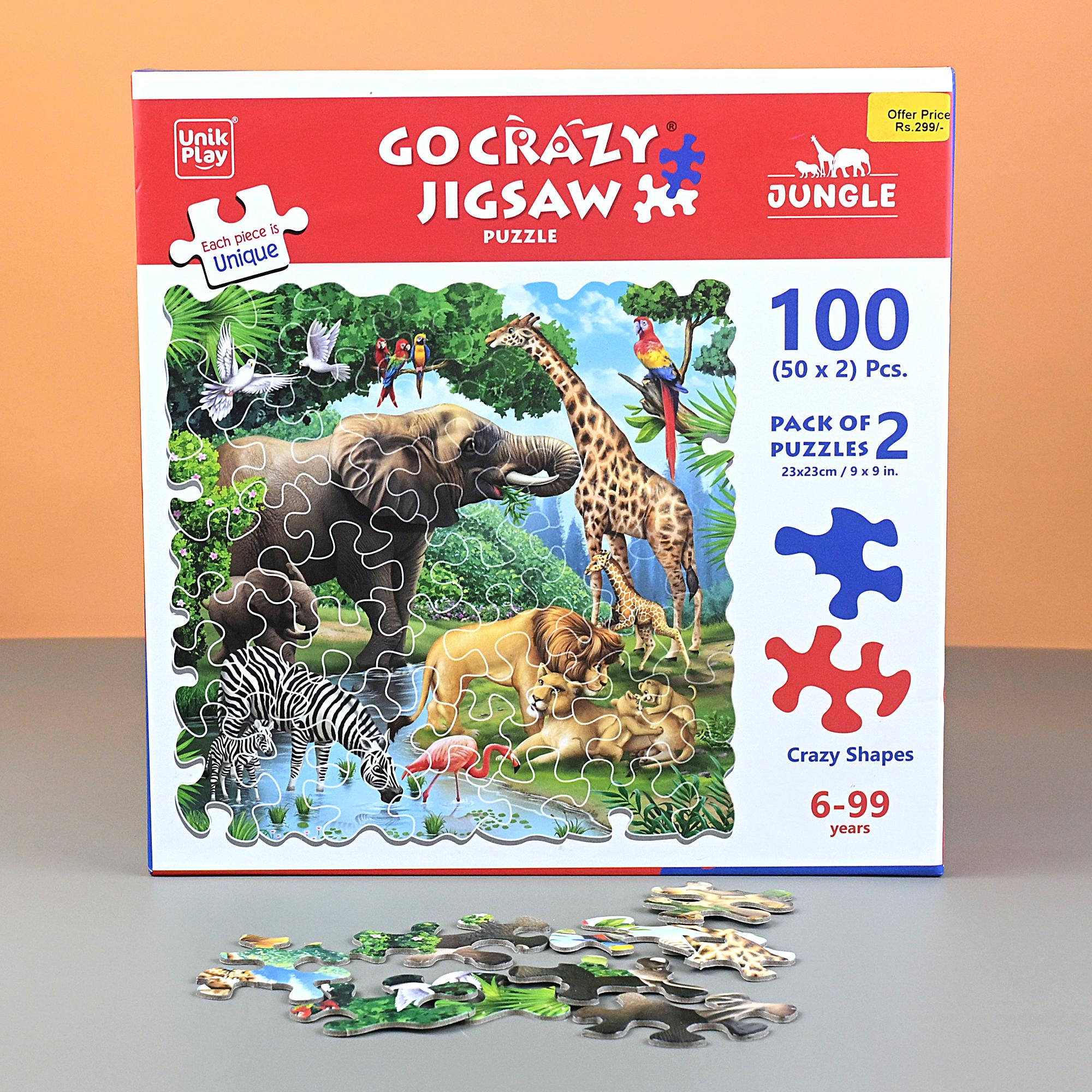 Go Crazy Jigsaw Puzzle- Jungle
