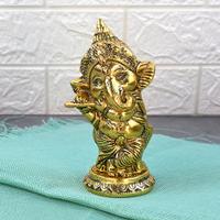 Bal Ganesha with Bansuri