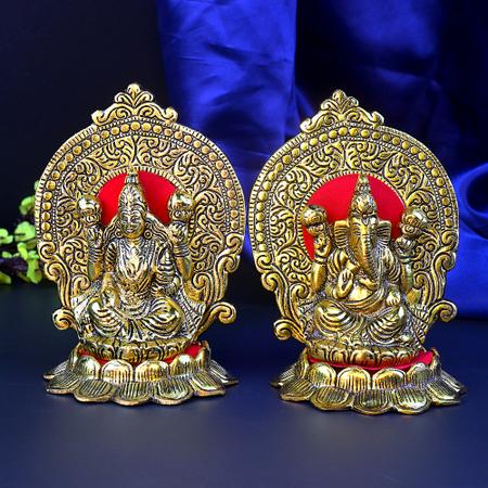 Lakshmi Ganesha Idol Set