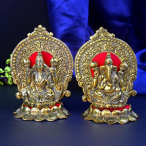 Lakshmi Ganesha Idol Set