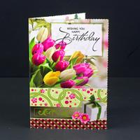Happy Birthday Greetings Card