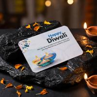 Diwali Diya Card